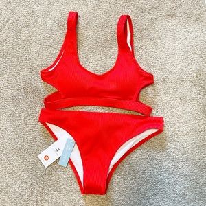 CupShe Bikini Set, size M
